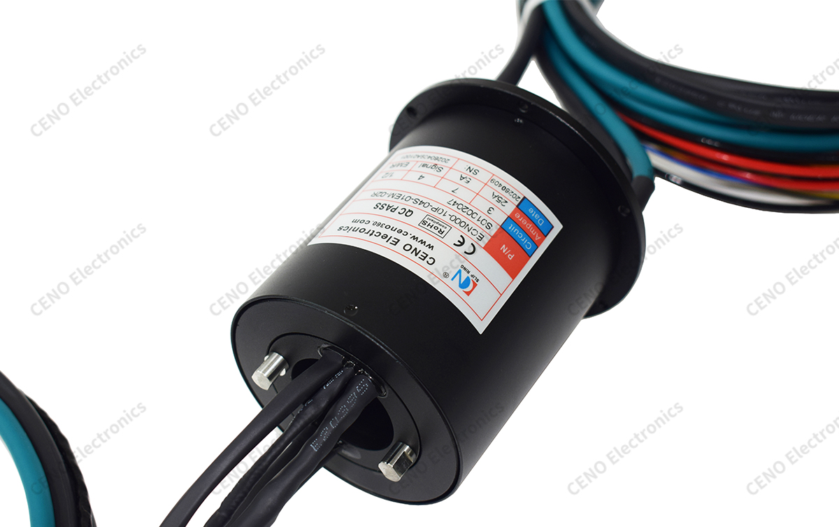 ECN000-10P-04S-01EM-02R  Hollow-shaft Slip Ring