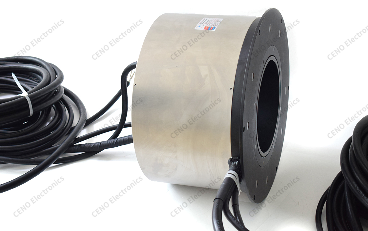 ECN200-04P4-03P3-12S Through-bore Slip Ring