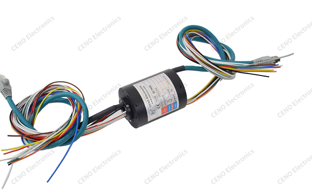 ECN012-12P2-01EM Ethernet Slip Ring
