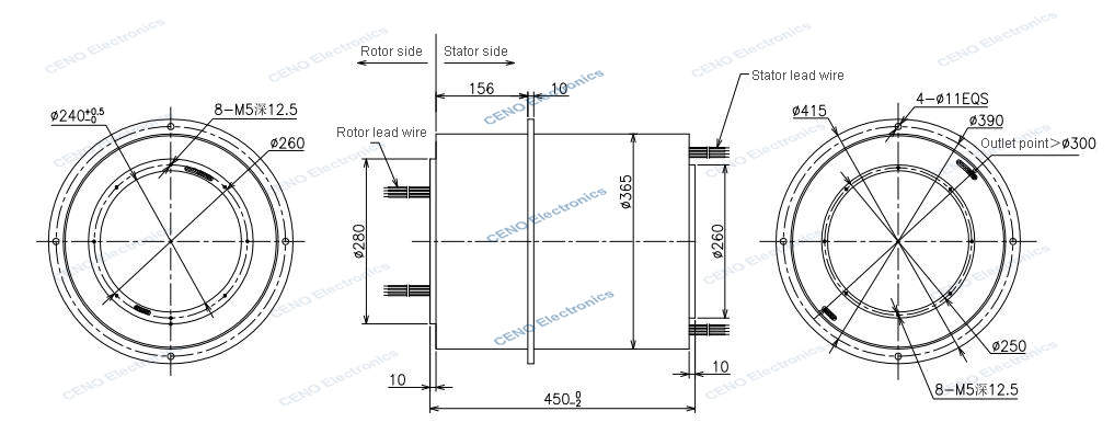 ECN240-16P-33S-IP65-drawing-rev