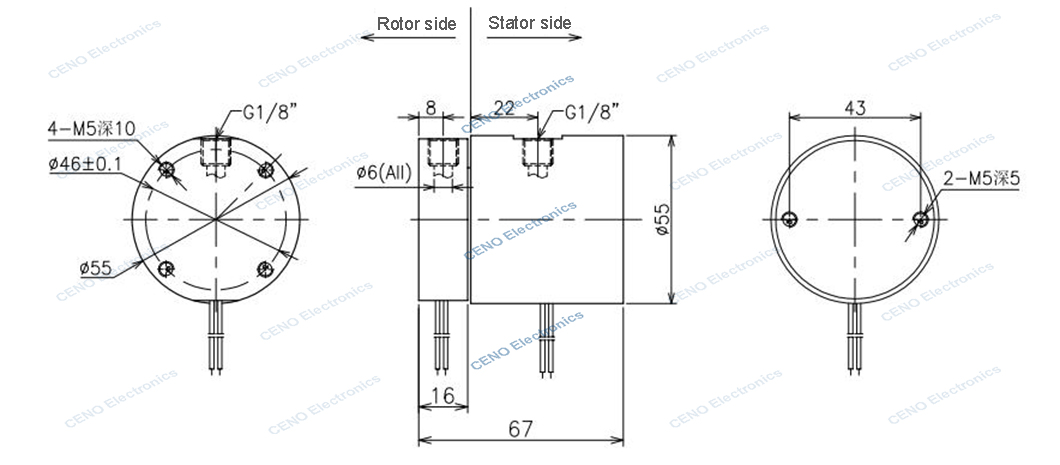 QCN0101-02P1-IP65 drawing rev