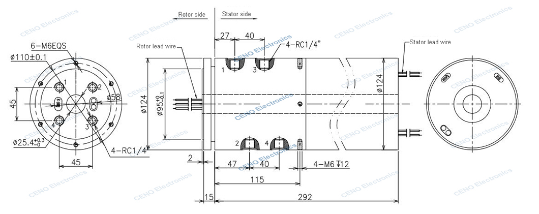 QCN0402-25-04P2-10S-02EG-IP64 drawing rev