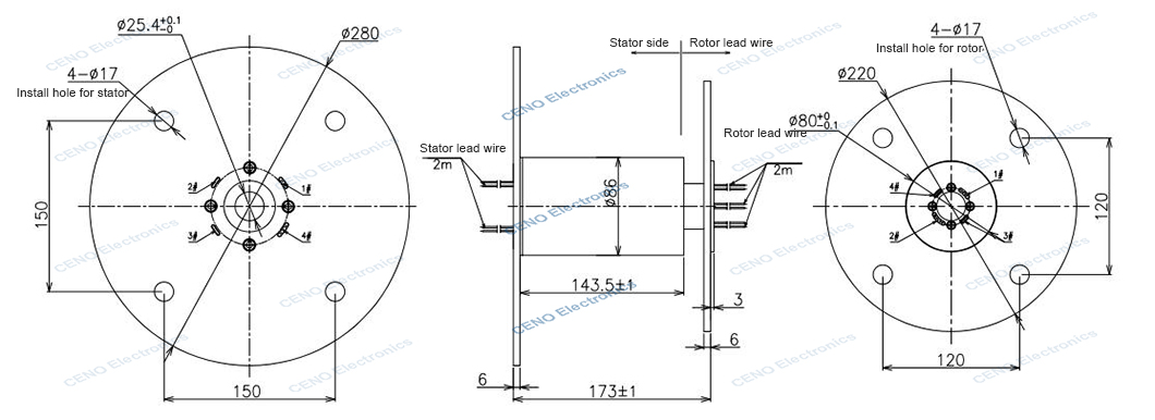 ECN025-03P2-04S-02EG drawing rev