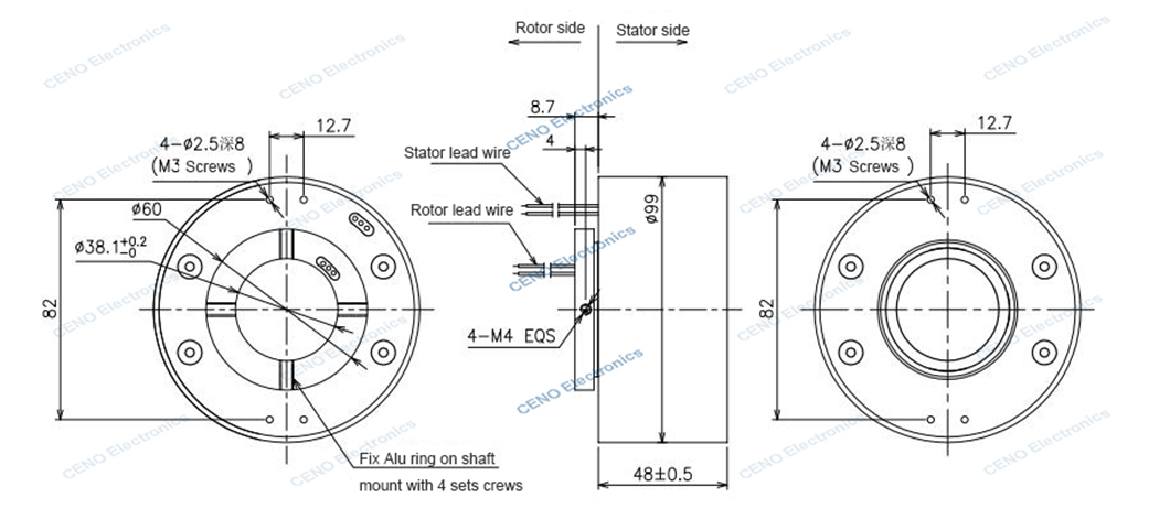 ECN038-06P2-GS drawing rev