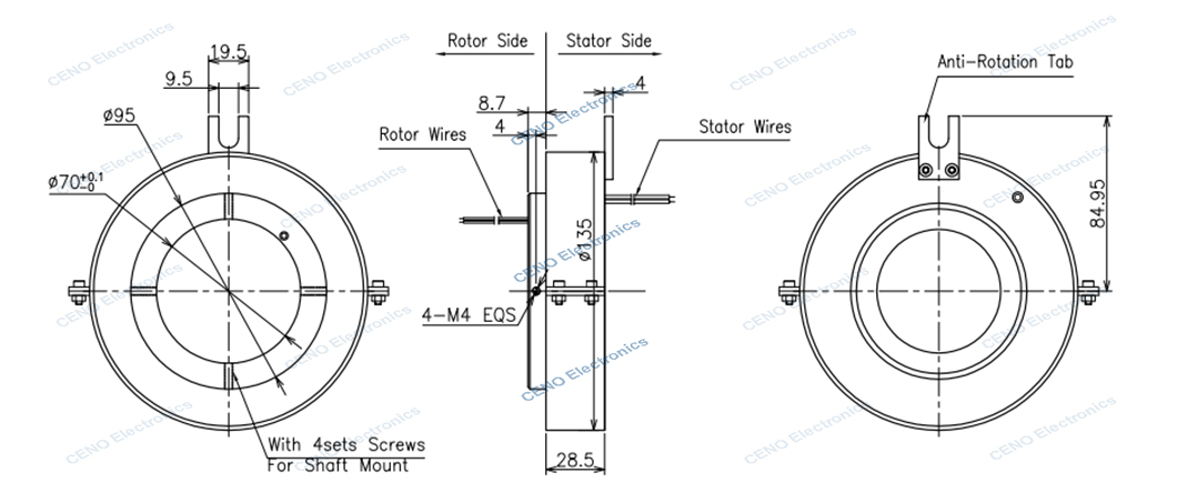 ECN070-01P-3500V-B(S06130006) drawing rev