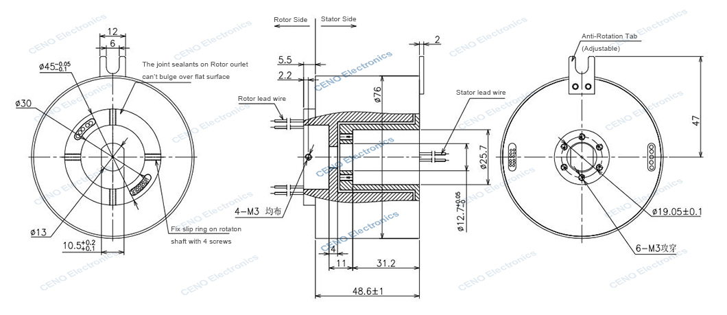 ECN013-04P2-08S-01EM(S01002029) Rev