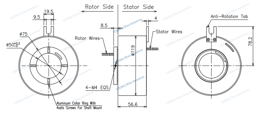 ECN050-08S drawing rev