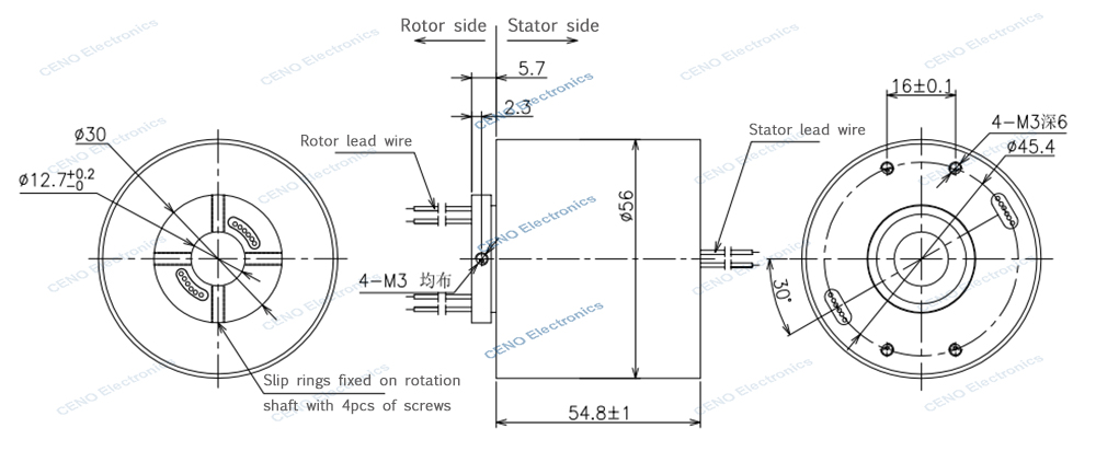 ECN012-12P1 drawing rev