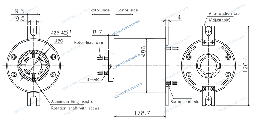 ECN025-1815-16S  drawing