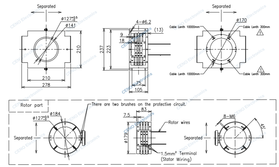 SCN127-03P3  drawing