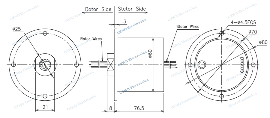 ECN000-06P3-07S-IP66 drawing rev