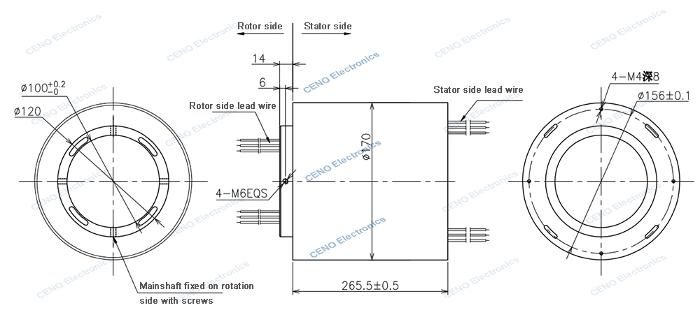 ECN100-16P1-47S-02EG (S02001020) drawing