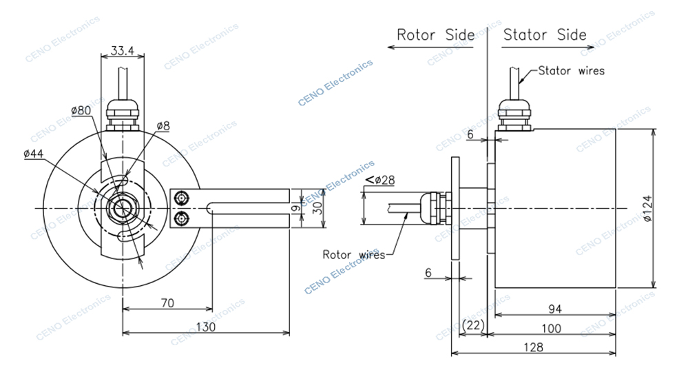 ECN-EX-08P1-IP66 drawing rev