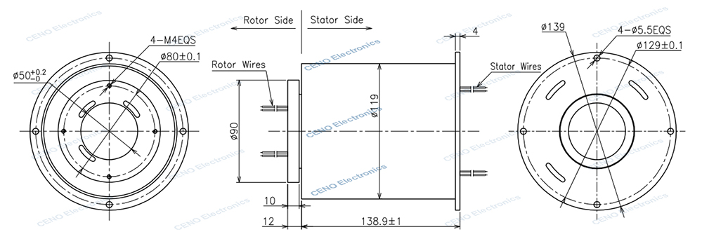 ECN050-08P-02EG drawing rev
