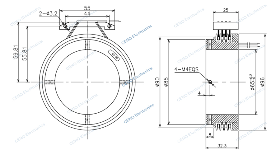 SCN065-04P1 drawing