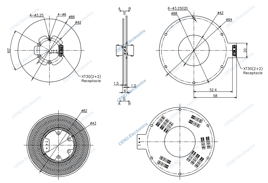 PSCN042-02P4-02S drawing rev