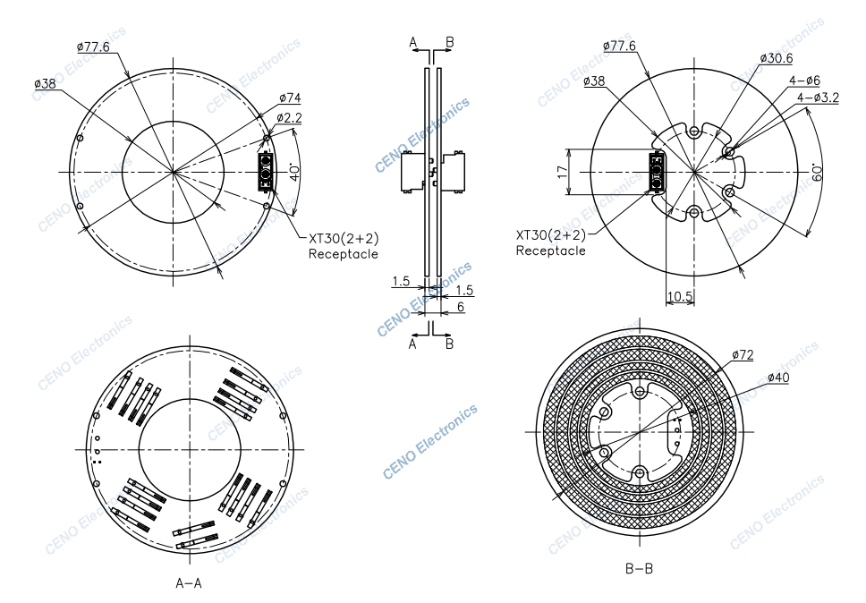PSCN038-02P2-02S-A drawing rev