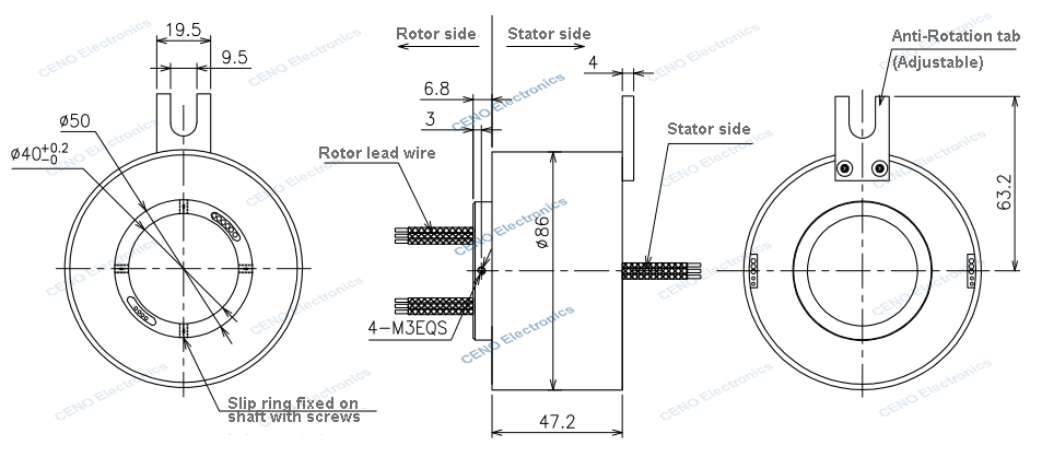 ECN040-06P2-04S drawing rev