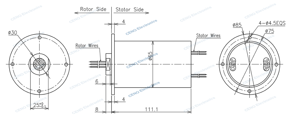 ECN000-18P3-04S drawing rev