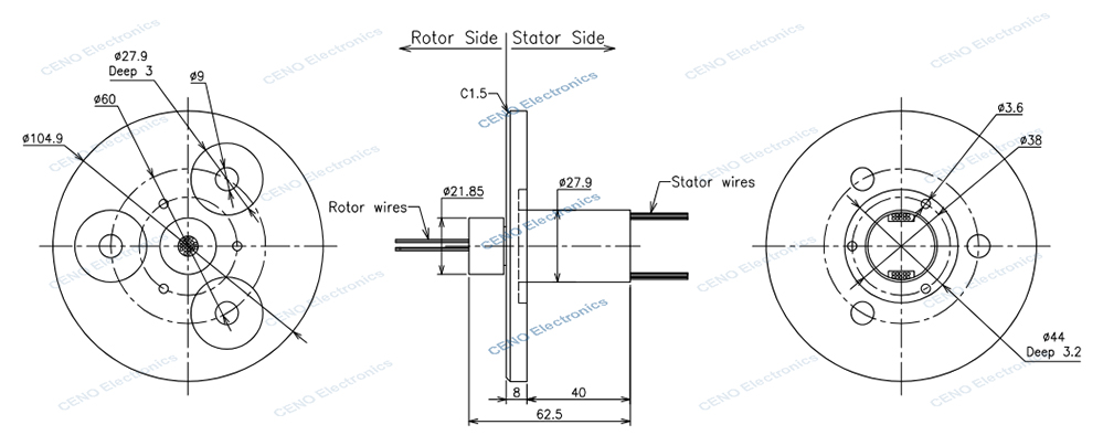 ACN28-19P1 drawing rev