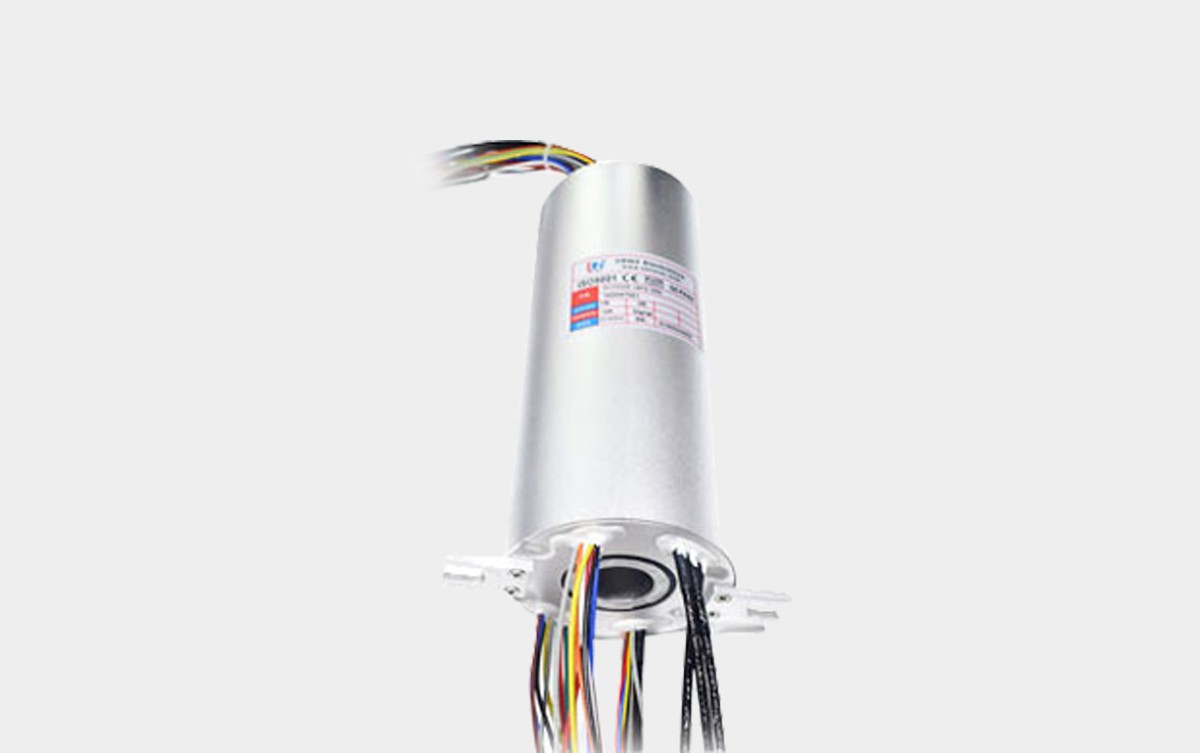 Servo motor slip rings