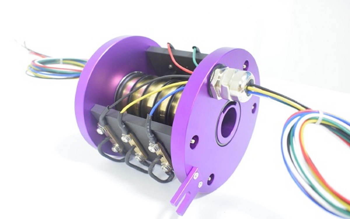 Introduction of large current slip ring 
