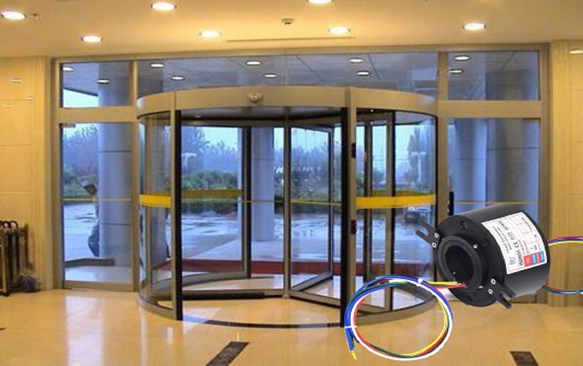 Analysis of revolving door slip ring