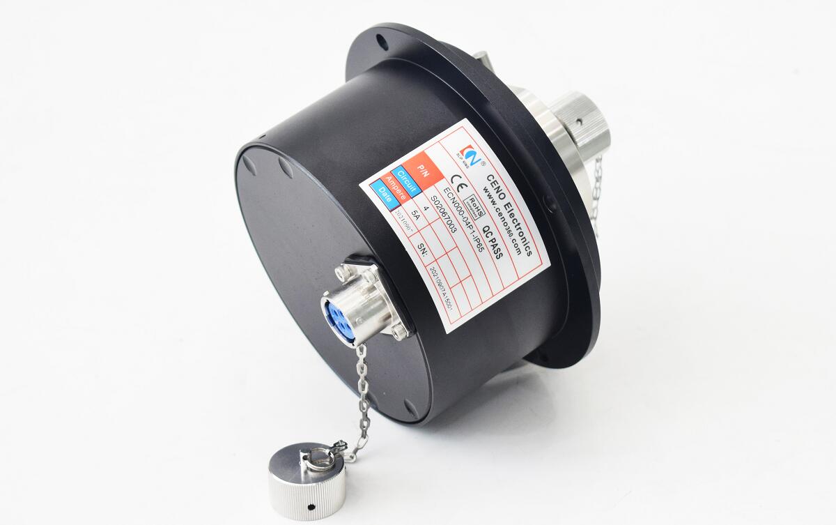 Waterproof slip ring with air plug