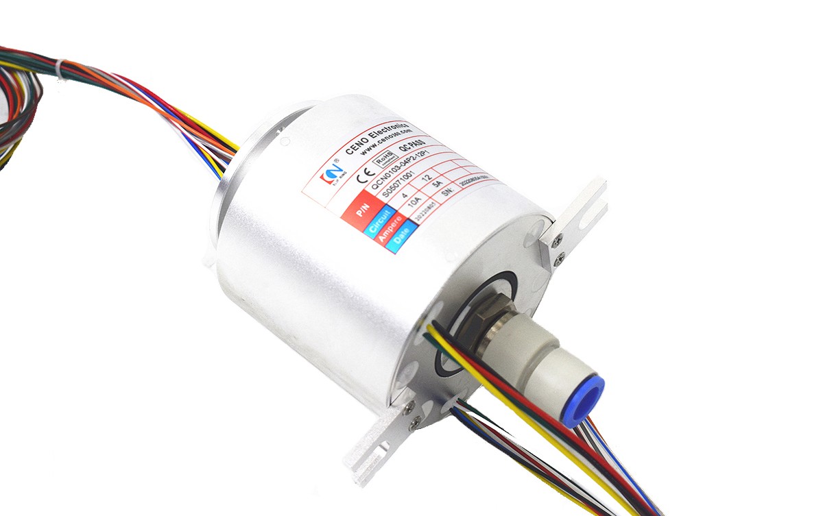 QCN0103-04P2-12P1 Pneumatic Slip Ring