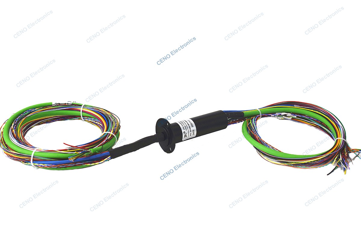 ACN25-10P1-32S-01EG  low temperature slip ring with gigabit Ethernet