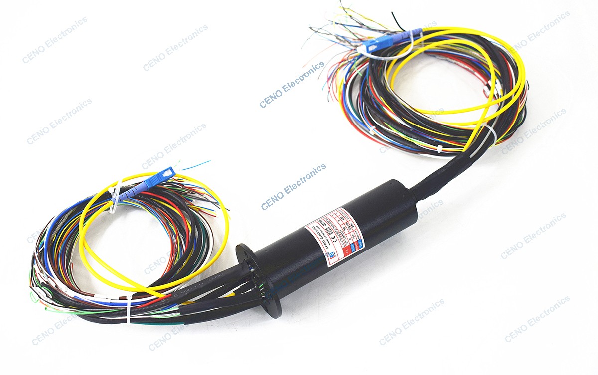 ECN000-08P2-30S-03EM-01F Fiber Optical Slip Ring